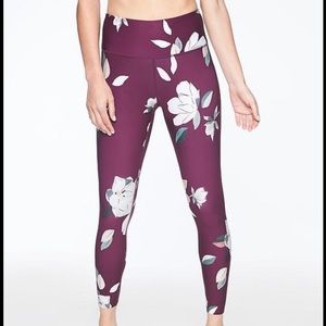 Athleta Floral Elation 7/8 Tight Size S